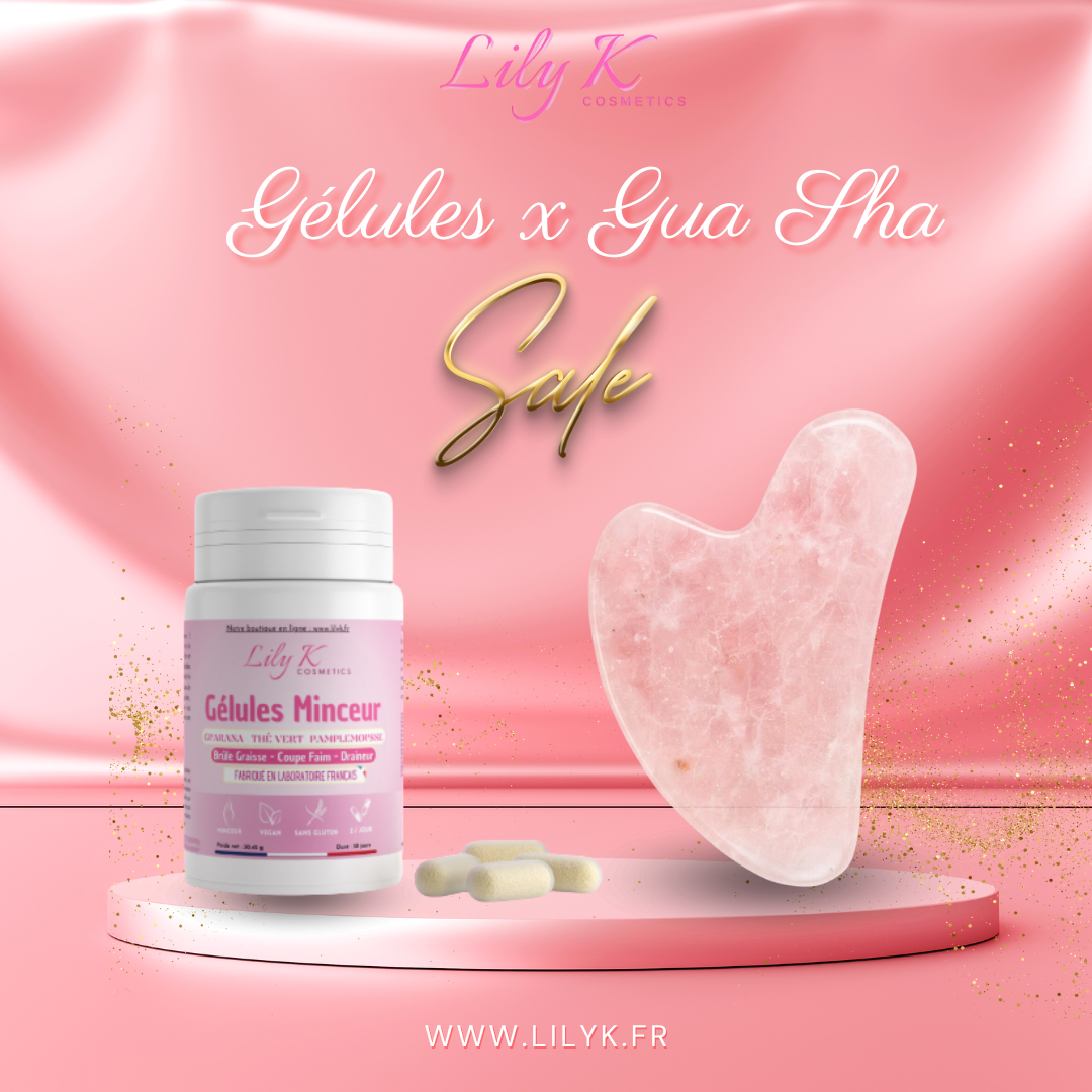 Gélules Minceur x Gua Sha
