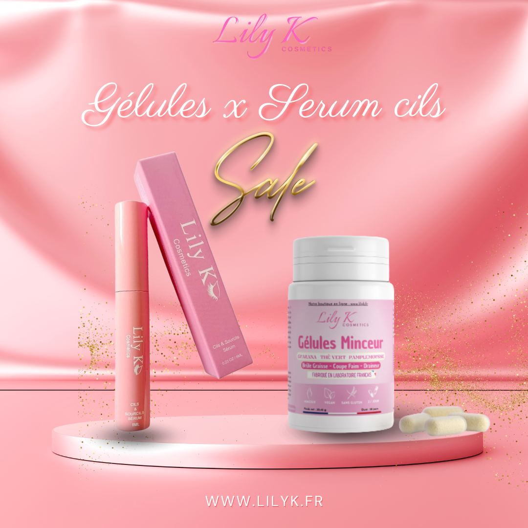 Gélules Minceur x Sérum Cils