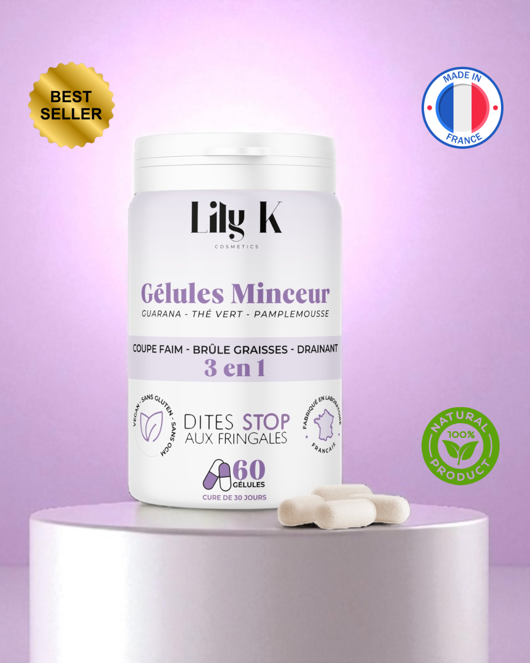 Gélules Minceur 3 en 1